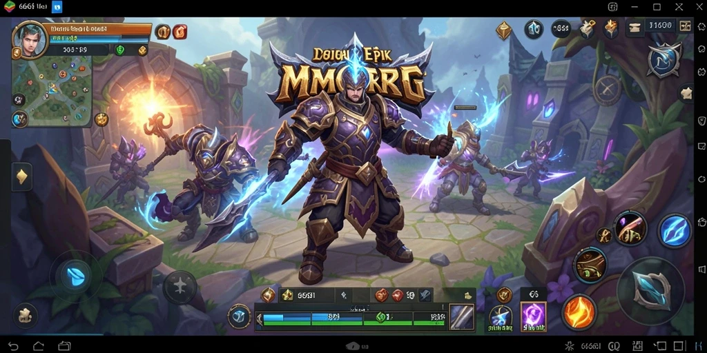 Tampilan menarik dari gameplay 666I yang seru dan penuh aksi.