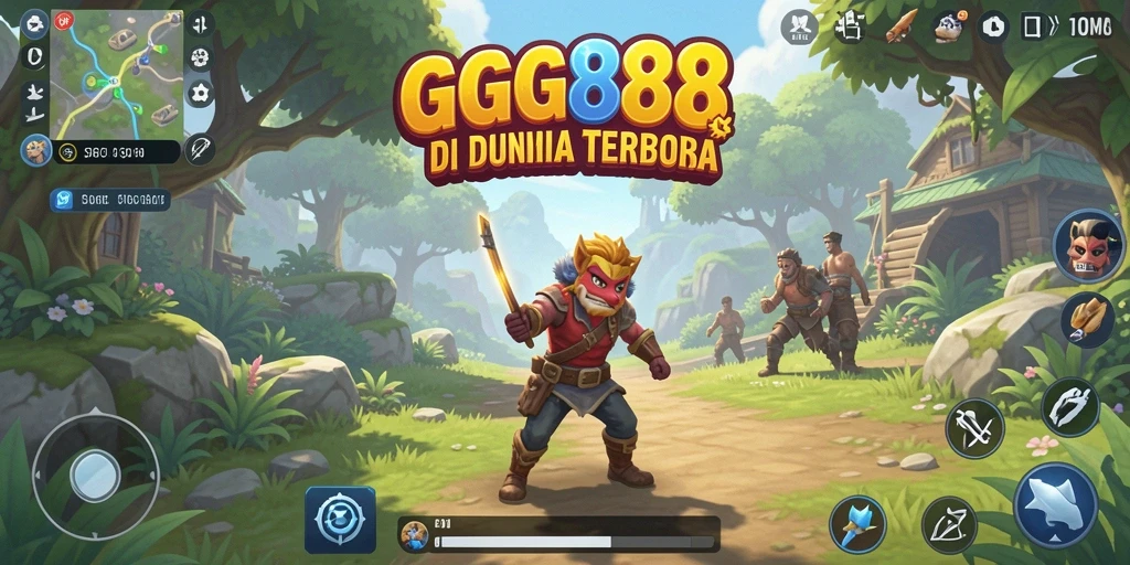 Tampilan menarik dari gameplay GGG888 yang mendebarkan.
