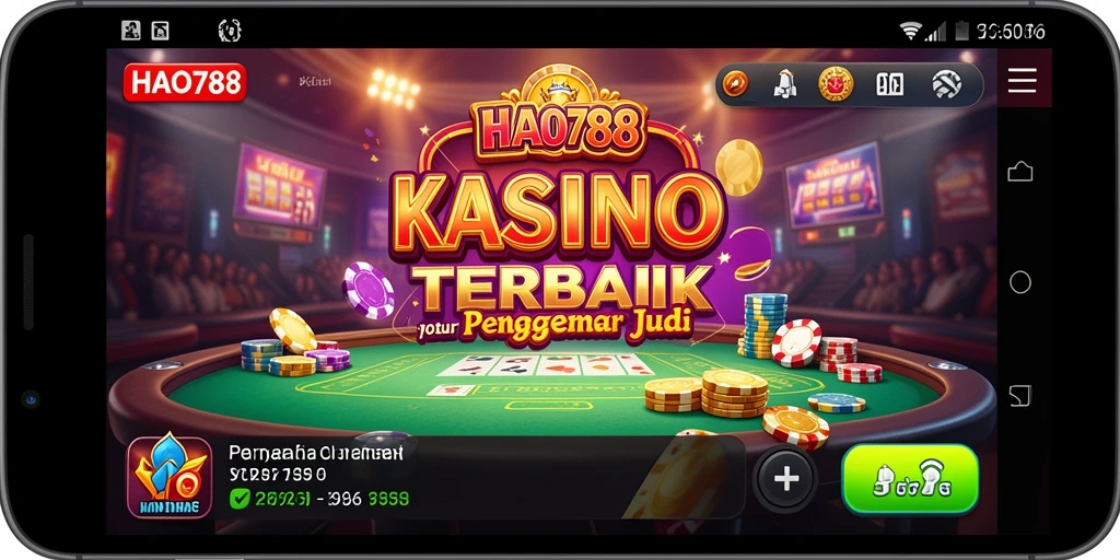 Screenshot gameplay HAO788 menampilkan momen seru dalam permainan Kasino.
