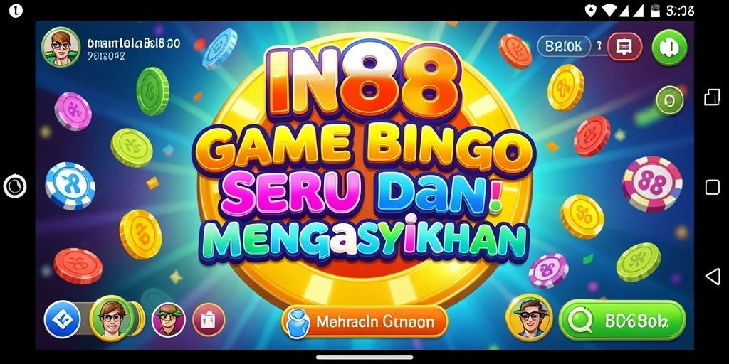 Screenshot gameplay IN88 yang penuh warna dan interaktif.